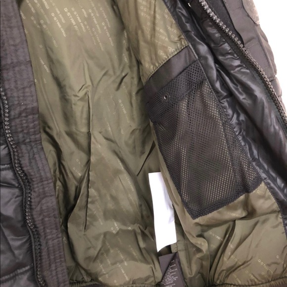 G-Star Raw BLACK Whistler Hooded Bomber - Picture 13 of 15